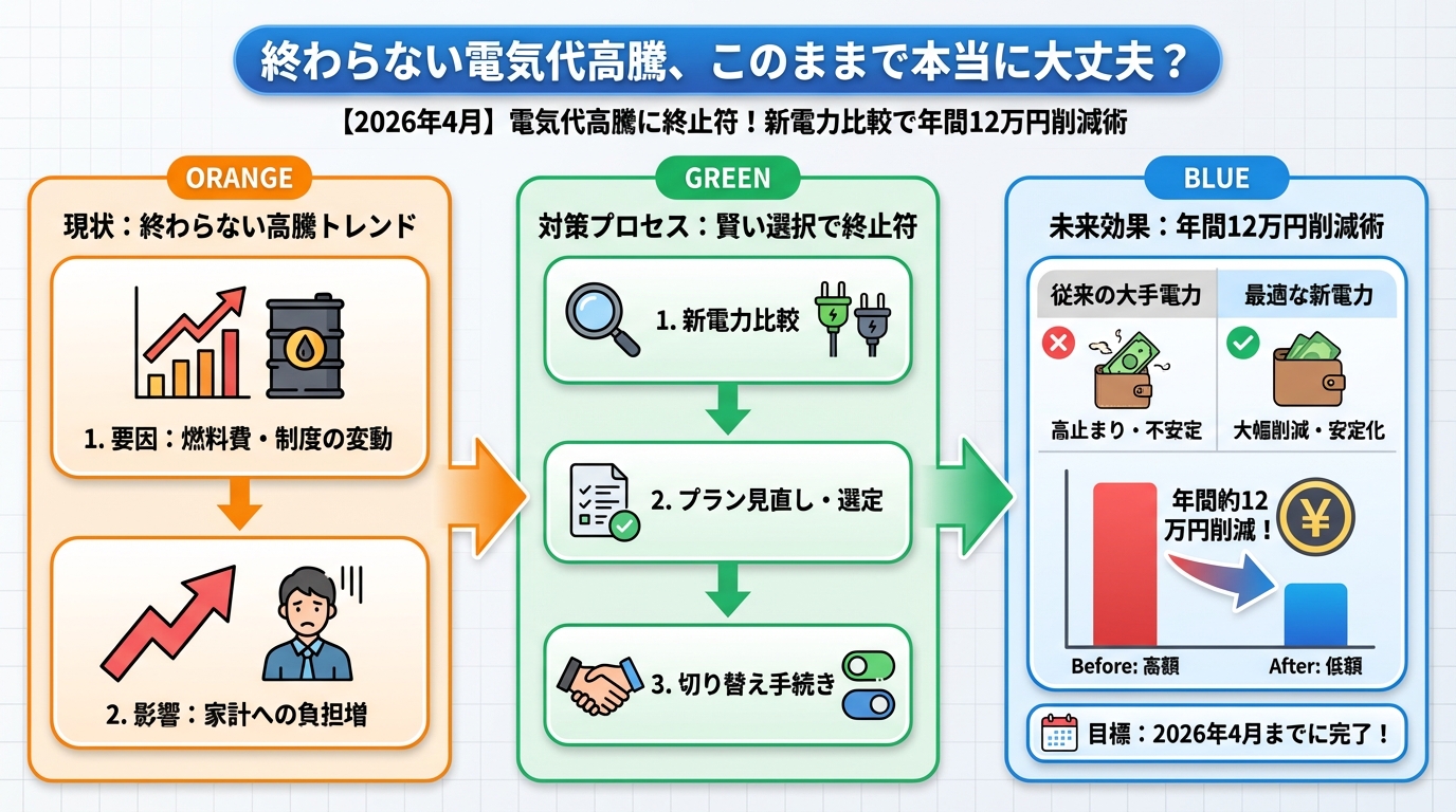 新電力 終わらない電気代高騰、このままで本当に大丈夫?