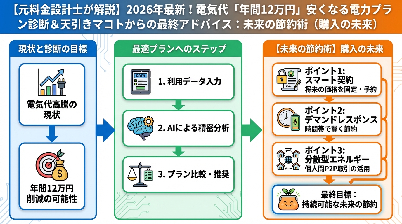 節約 灯沢ひかりからの最終アドバイス:未来の節約術(購入の未来)