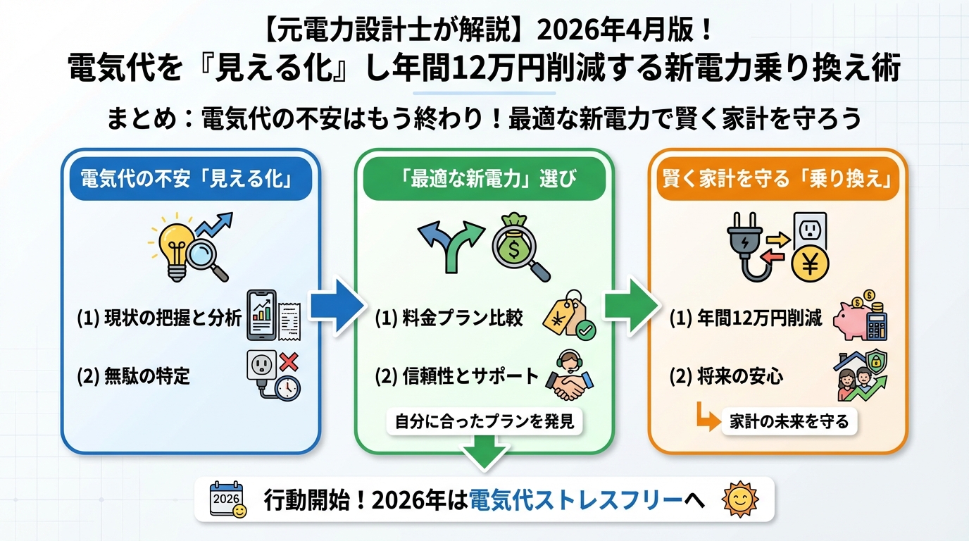 新電力 まとめ:電気代の不安はもう終わり!最適な新電力で賢く家計を守ろう