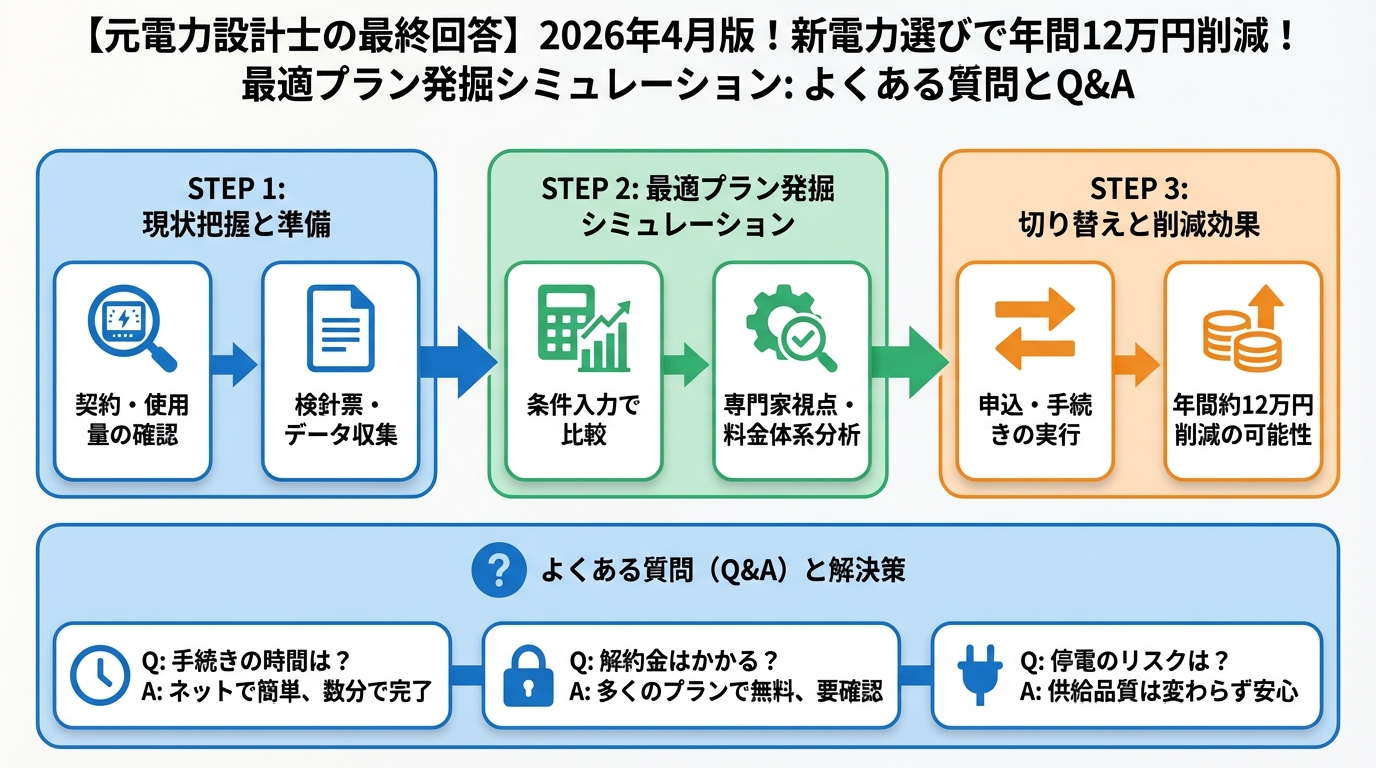 新電力 よくある質問とQ&A