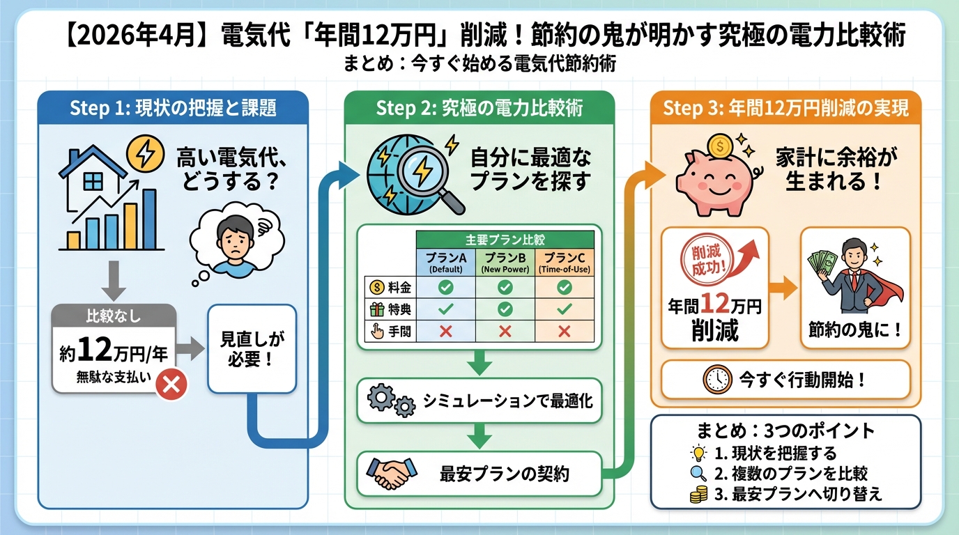 節約 まとめ:今すぐ始める電気代節約術