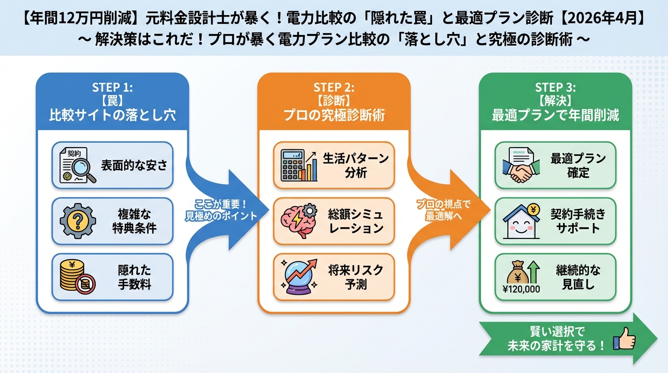新電力 解決策はこれだ!プロが暴く電力プラン比較の「落とし穴」と究極の診断術