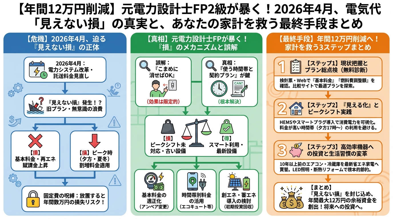 節約 まとめ:あなたの家計を救う、電気代節約の最終手段