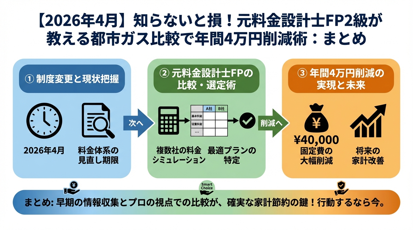 ガス比較 まとめ