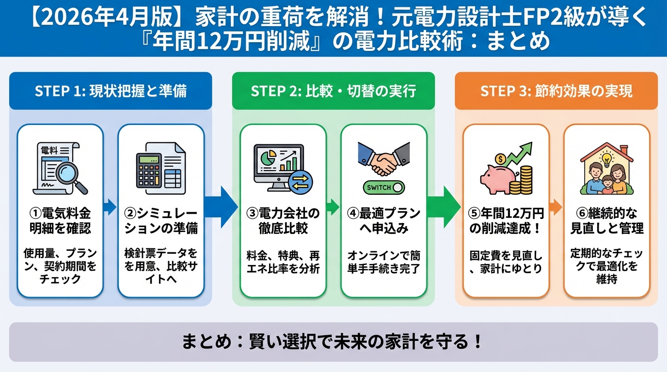 電力比較 まとめ
