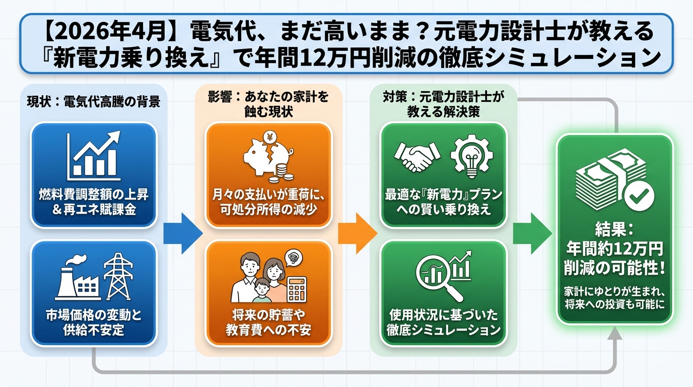 節約 電気代の高騰はもはや「当たり前」？あなたの家計を蝕む現状