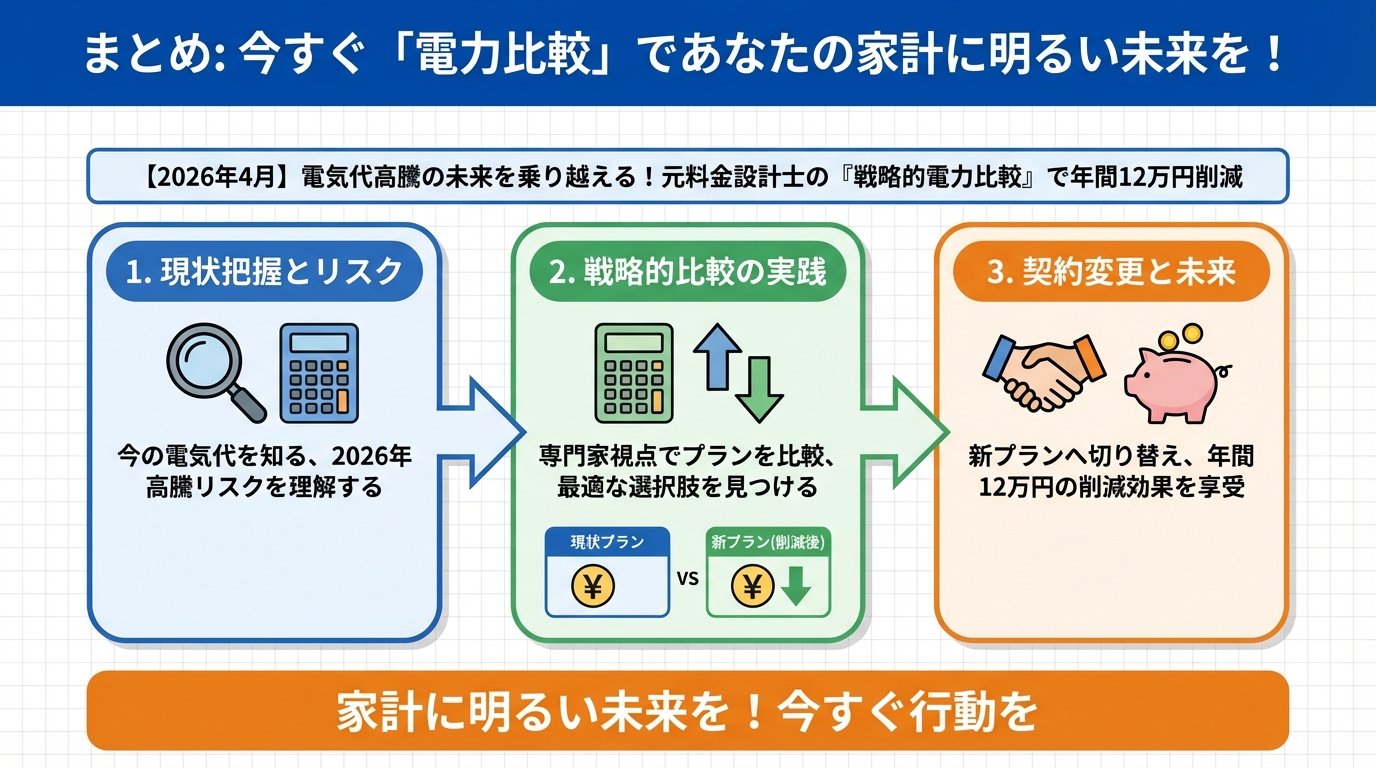 節約 まとめ: 今すぐ「電力比較」であなたの家計に明るい未来を！