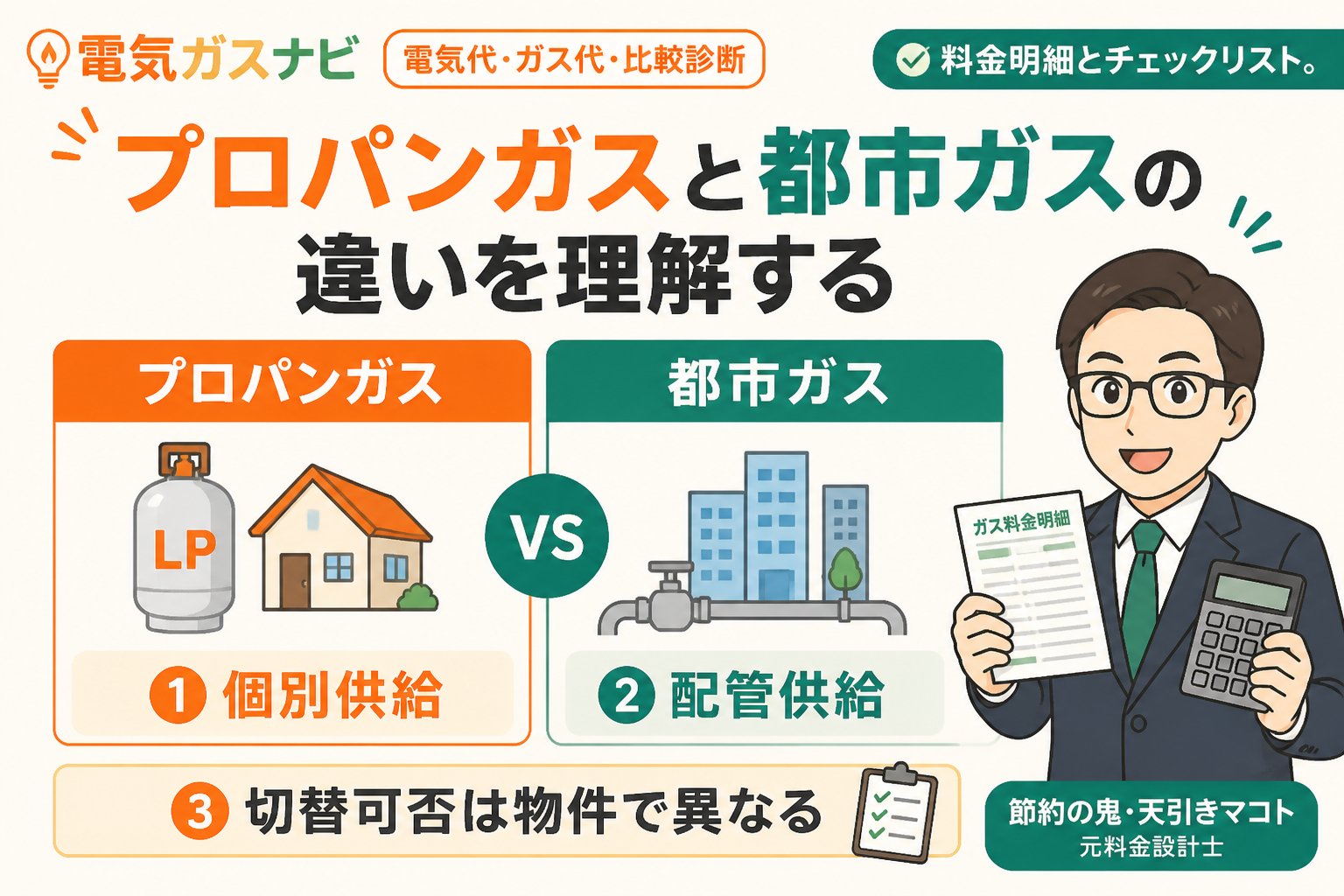 ガス比較 プロパンガスと都市ガスの違いを理解する