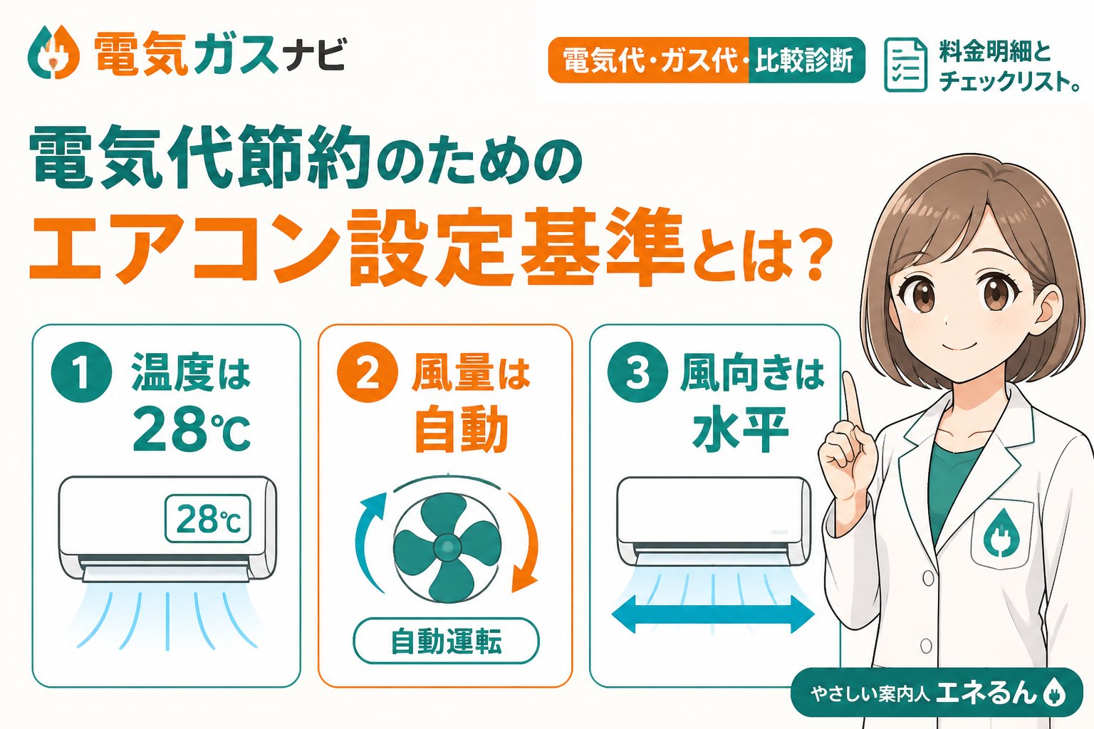 節約 電気代節約のためのエアコン設定基準とは？