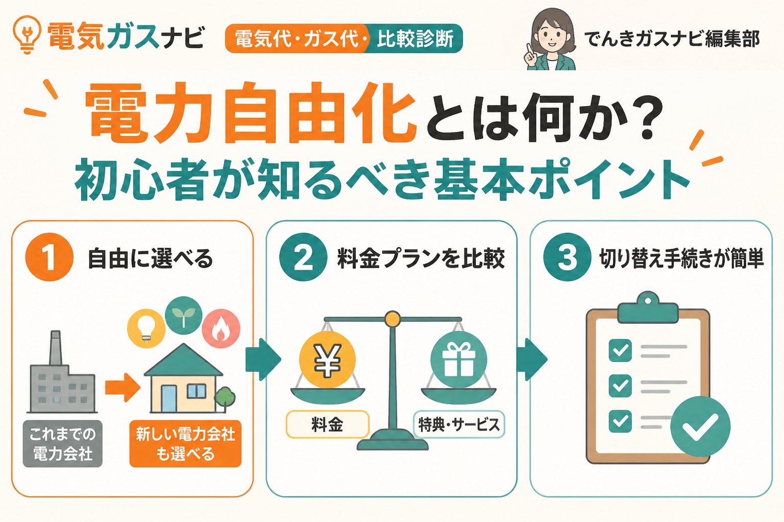 新電力 電力自由化とは何か？初心者が知るべき基本ポイント