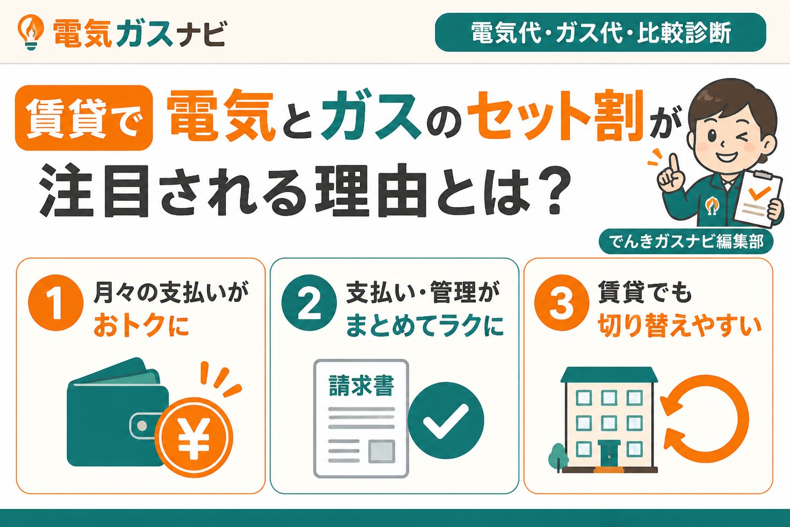 新電力 賃貸で電気とガスのセット割が注目される理由とは？