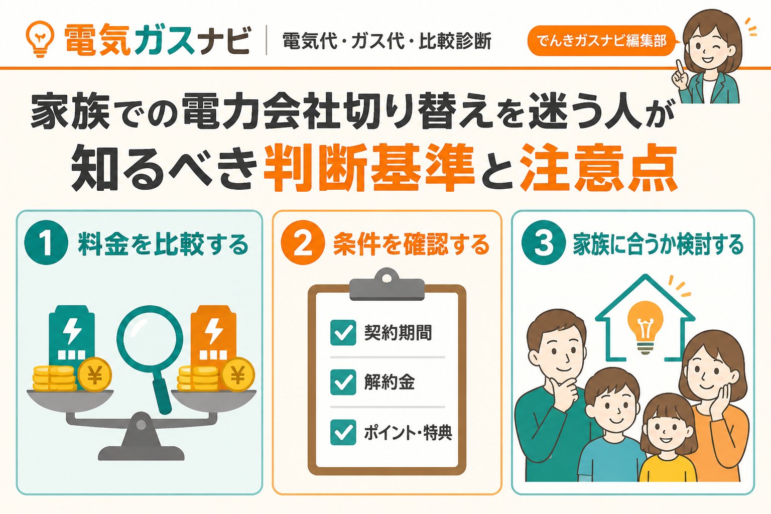新電力 電気代高騰の現状と家族の電力会社切り替えの悩み